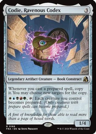 Codie, Ravenous Codex (FRA-168) [Reality Fracture] MTG Single Wizards of the Coast