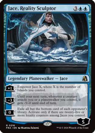 Jace, Reality Sculptor (FRA-216) [Reality Fracture] MTG Single Wizards of the Coast