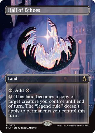 Hall of Echoes (FRA-379) [Reality Fracture] Foil MTG Single Wizards of the Coast