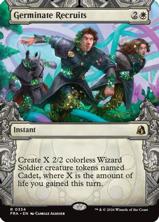 Germinate Recruits (FRA-334) [Reality Fracture] MTG Single Wizards of the Coast