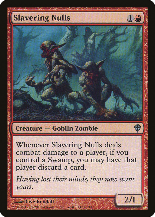 Slavering Nulls (WWK-092) [Worldwake] MTG Single Wizards of the Coast