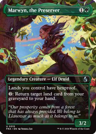 Marwyn, the Preserver (FRA-315) [Reality Fracture] Foil MTG Single Wizards of the Coast