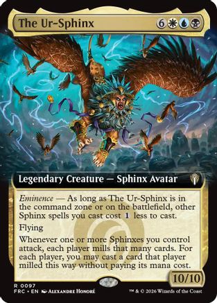 The Ur-Sphinx (FRC-097) [Commander: Reality Fracture] MTG Single Wizards of the Coast