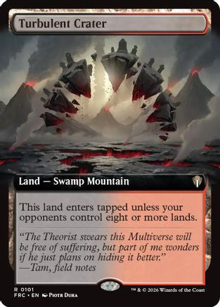 Turbulent Crater (FRC-101) [Commander: Reality Fracture] MTG Single Wizards of the Coast