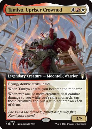 Tamiyo, Upriser Crowned (FRC-096) [Commander: Reality Fracture] MTG Single Wizards of the Coast
