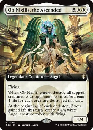 Ob Nixilis, the Ascended (FRC-090) [Commander: Reality Fracture] MTG Single Wizards of the Coast
