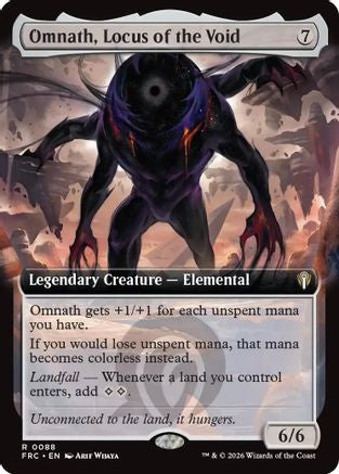 Omnath, Locus of the Void (FRC-088) [Commander: Reality Fracture] MTG Single Wizards of the Coast