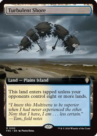 Turbulent Shore (FRC-102) [Commander: Reality Fracture] MTG Single Wizards of the Coast