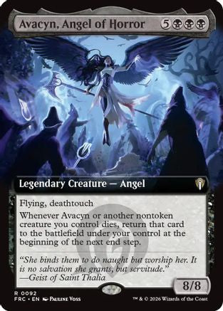 Avacyn, Angel of Horror (FRC-092) [Commander: Reality Fracture] MTG Single Wizards of the Coast