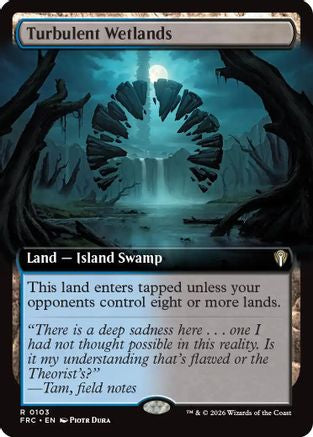 Turbulent Wetlands (FRC-103) [Commander: Reality Fracture] MTG Single Wizards of the Coast