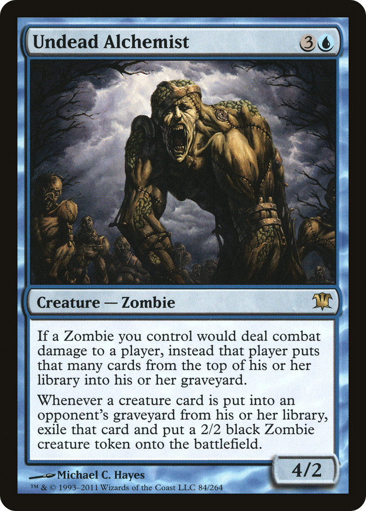 Undead Alchemist (ISD-084) [Innistrad] Foil MTG Single Wizards of the Coast
