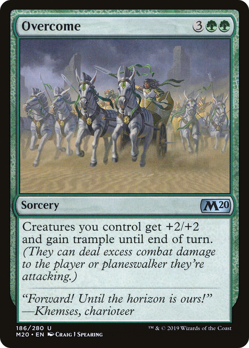 Overcome (M20-186) [Core Set 2020] MTG Single Wizards of the Coast