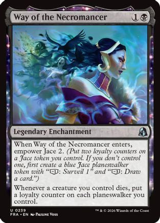 Way of the Necromancer (FRA-239) [Reality Fracture] Foil MTG Single Wizards of the Coast