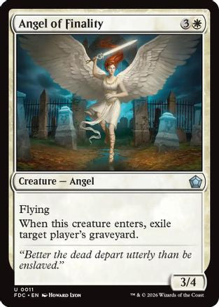 Angel of Finality (FDC-011) [Commander: Foundations] MTG Single Wizards of the Coast