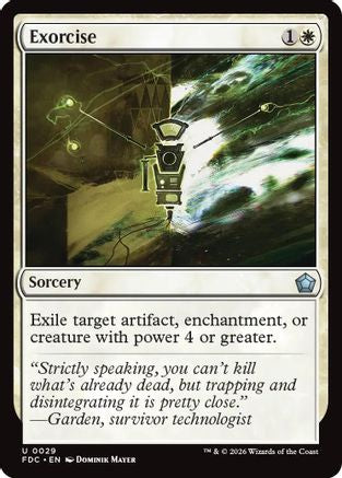 Exorcise (FDC-029) [Commander: Foundations] MTG Single Wizards of the Coast