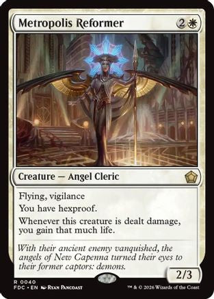 Metropolis Reformer (FDC-040) [Commander: Foundations] MTG Single Wizards of the Coast