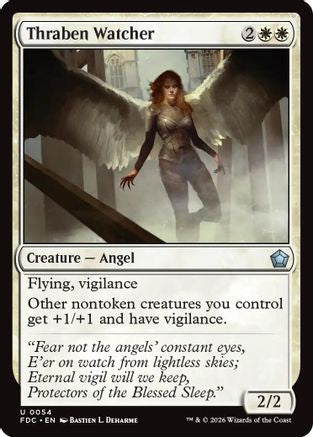 Thraben Watcher (FDC-054) [Commander: Foundations] MTG Single Wizards of the Coast
