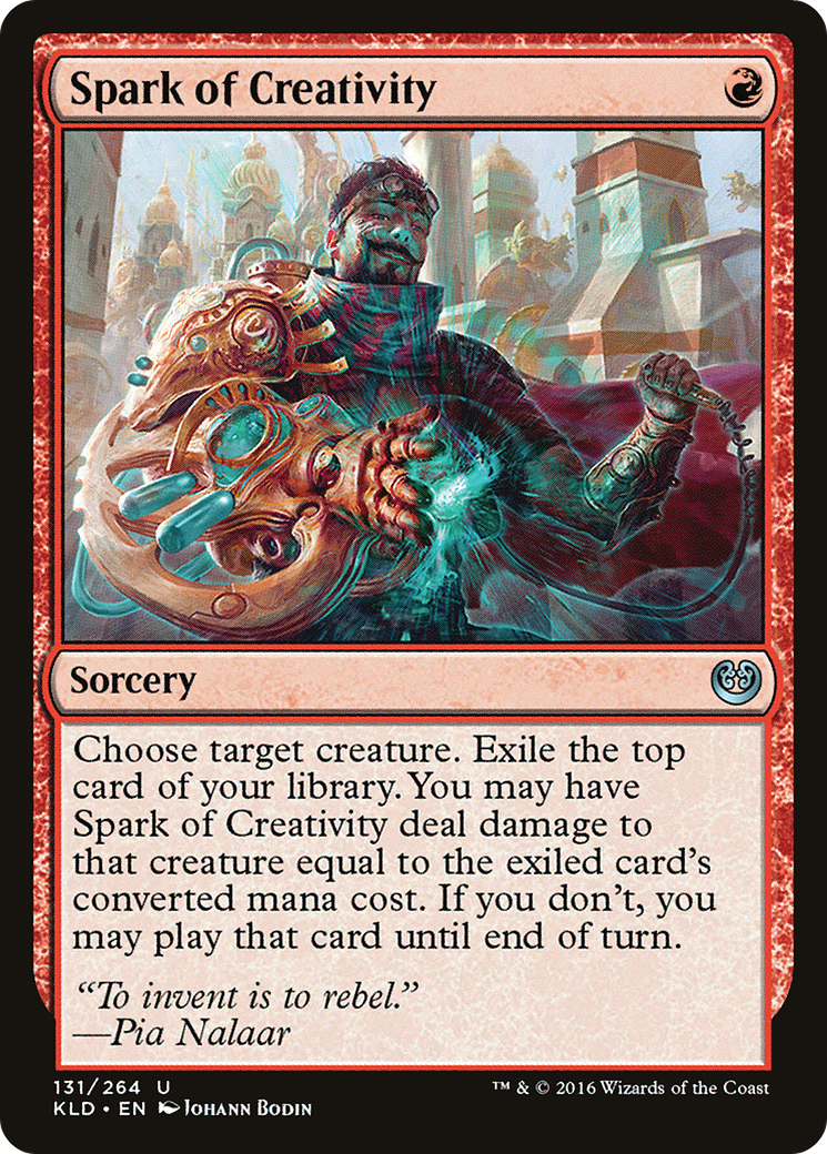 Spark of Creativity (KLD-131) [Kaladesh] Foil MTG Single Wizards of the Coast