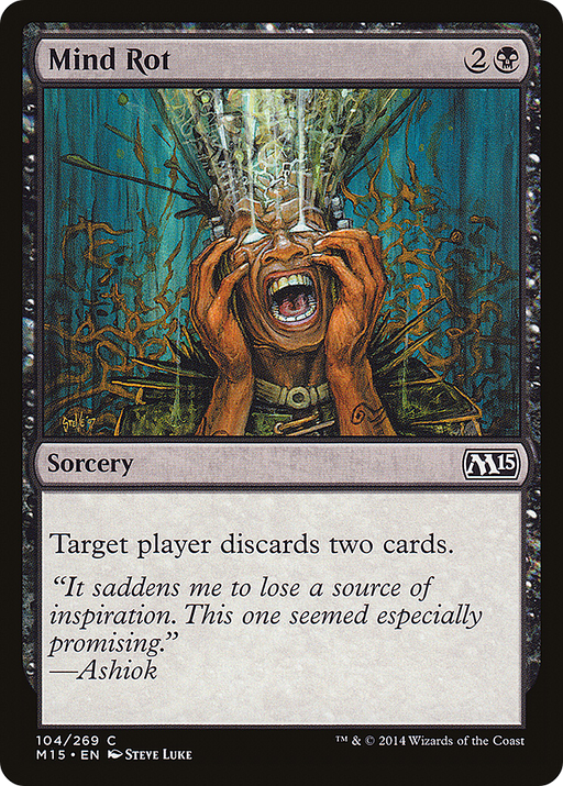 Mind Rot (M15-104) [Magic 2015] MTG Single Wizards of the Coast