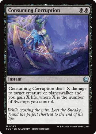 Consuming Corruption (FDC-093) [Commander: Foundations] MTG Single Wizards of the Coast