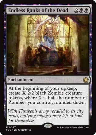 Endless Ranks of the Dead (FDC-097) [Commander: Foundations] MTG Single Wizards of the Coast