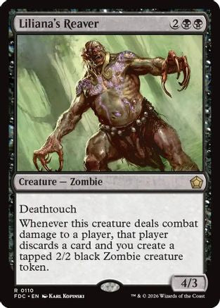Liliana's Reaver (FDC-110) [Commander: Foundations] MTG Single Wizards of the Coast