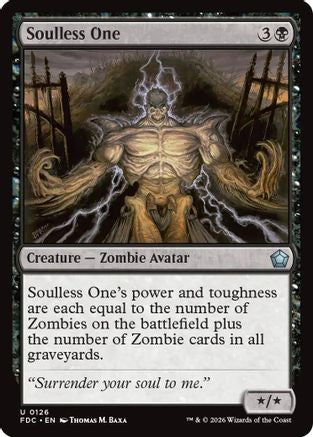 Soulless One (FDC-126) [Commander: Foundations] MTG Single Wizards of the Coast
