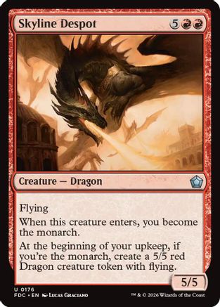 Skyline Despot (FDC-176) [Commander: Foundations] MTG Single Wizards of the Coast