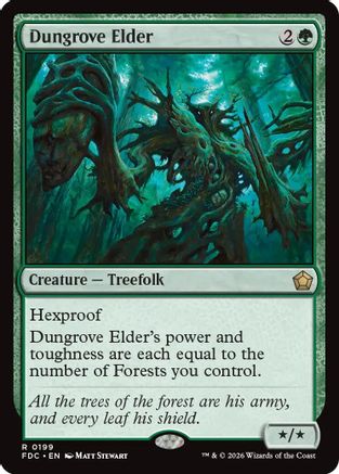 Dungrove Elder (FDC-199) [Commander: Foundations] MTG Single Wizards of the Coast