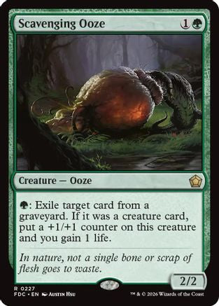 Scavenging Ooze (FDC-227) [Commander: Foundations] MTG Single Wizards of the Coast
