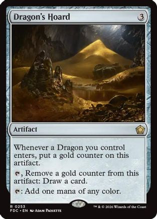 Dragon's Hoard (FDC-253) [Commander: Foundations] MTG Single Wizards of the Coast