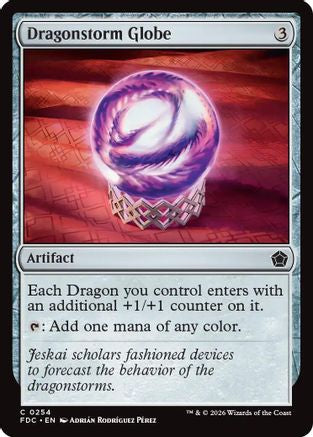 Dragonstorm Globe (FDC-254) [Commander: Foundations] MTG Single Wizards of the Coast
