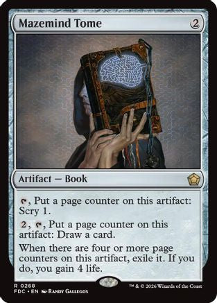 Mazemind Tome (FDC-268) [Commander: Foundations] MTG Single Wizards of the Coast