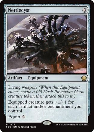 Nettlecyst (FDC-275) [Commander: Foundations] MTG Single Wizards of the Coast