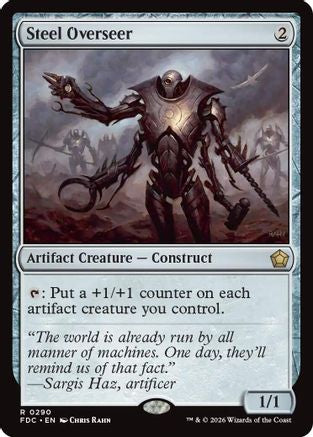 Steel Overseer (FDC-290) [Commander: Foundations] MTG Single Wizards of the Coast