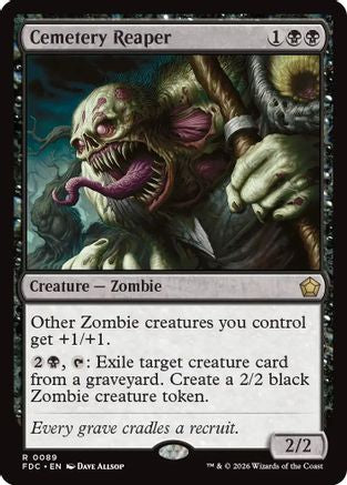 Cemetery Reaper (FDC-089) [Commander: Foundations] MTG Single Wizards of the Coast