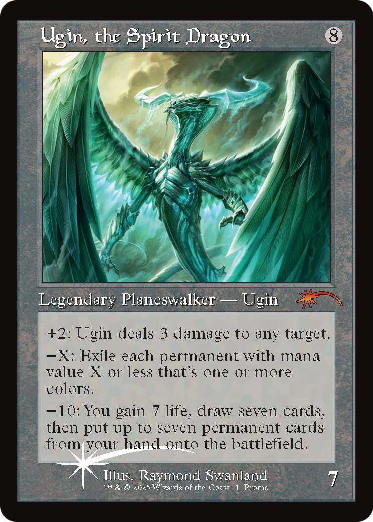Ugin, the Spirit Dragon (MFP-001) [Secret Lair] Drop Series Foil MTG Single Wizards of the Coast