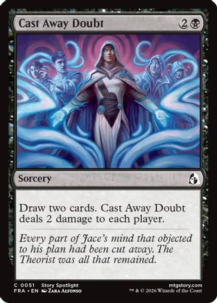 Cast Away Doubt (FRA-051) [Reality Fracture] MTG Single Wizards of the Coast