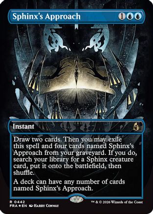 Sphinx's Approach (FRA-442) [Reality Fracture] Foil MTG Single Wizards of the Coast