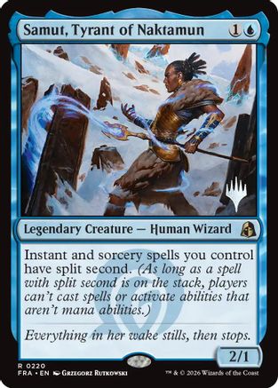 Samut, Tyrant of Naktamun (PPFRA-220) [Promo Pack: Reality Fracture] MTG Single Wizards of the Coast
