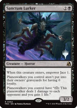 Sanctum Lurker (PPFRA-064) [Promo Pack: Reality Fracture] Foil MTG Single Wizards of the Coast