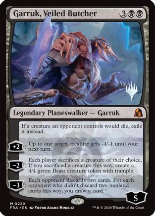 Garruk, Veiled Butcher (PPFRA-229) [Promo Pack: Reality Fracture] MTG Single Wizards of the Coast