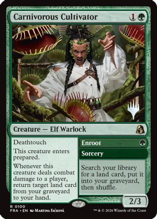 Carnivorous Cultivator (PPFRA-100) [Promo Pack: Reality Fracture]