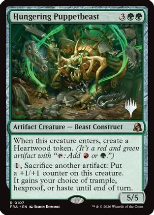 Hungering Puppetbeast (PPFRA-107) [Promo Pack: Reality Fracture] Foil