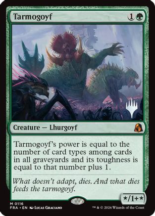 Tarmogoyf (PPFRA-116) [Promo Pack] Reality Fracture MTG Single Wizards of the Coast