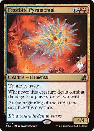 Frostbite Pyromental (PPFRA-135) [Promo Pack: Reality Fracture] MTG Single Wizards of the Coast
