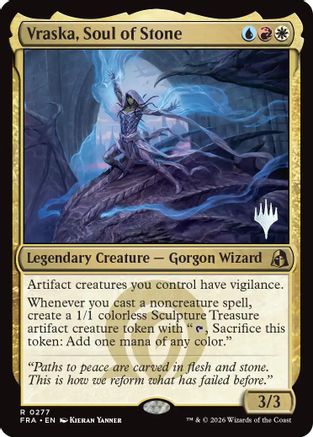 Vraska, Soul of Stone (PPFRA-277) [Promo Pack: Reality Fracture]