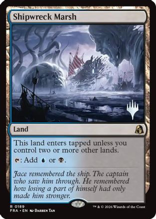 Shipwreck Marsh (PPFRA-189) [Promo Pack] Reality Fracture MTG Single Wizards of the Coast