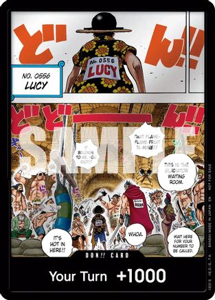 DON!! Card (Flame-Flame Fruit Coliseum) [One Piece Promotion Cards] Foil One Piece Single Bandai