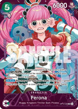 Perona (Extra Grand Battle for Stores Fall 2026) (OP14-033) [One Piece Promotion Cards] Foil One Piece Single Bandai